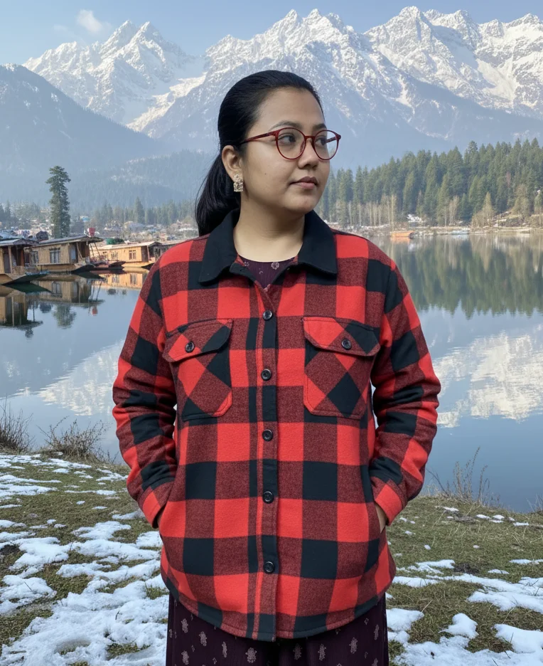 Ladies Fleece over shirt.