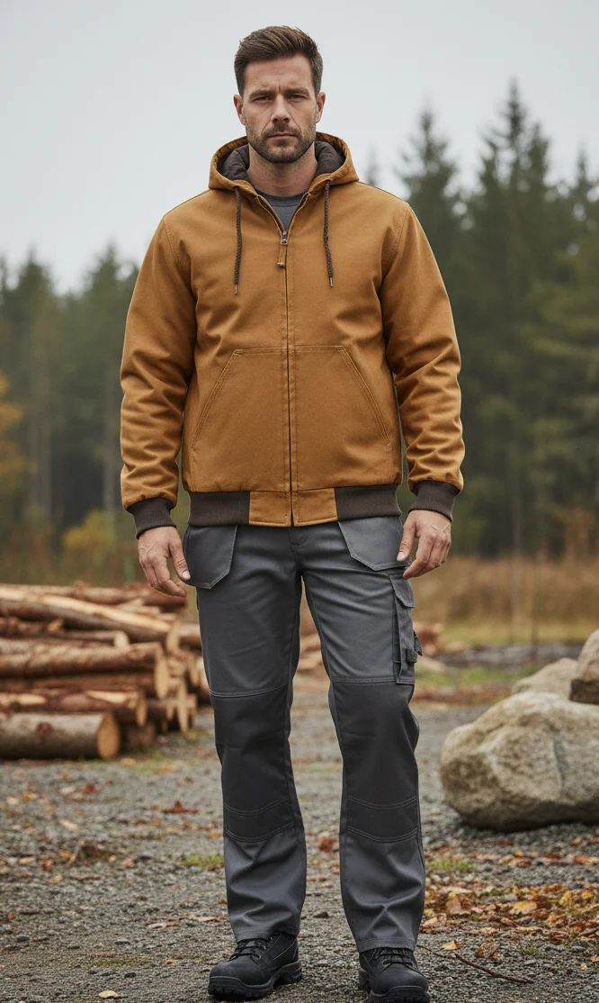 HEAVY OUTDOOR CANVAS JACKET